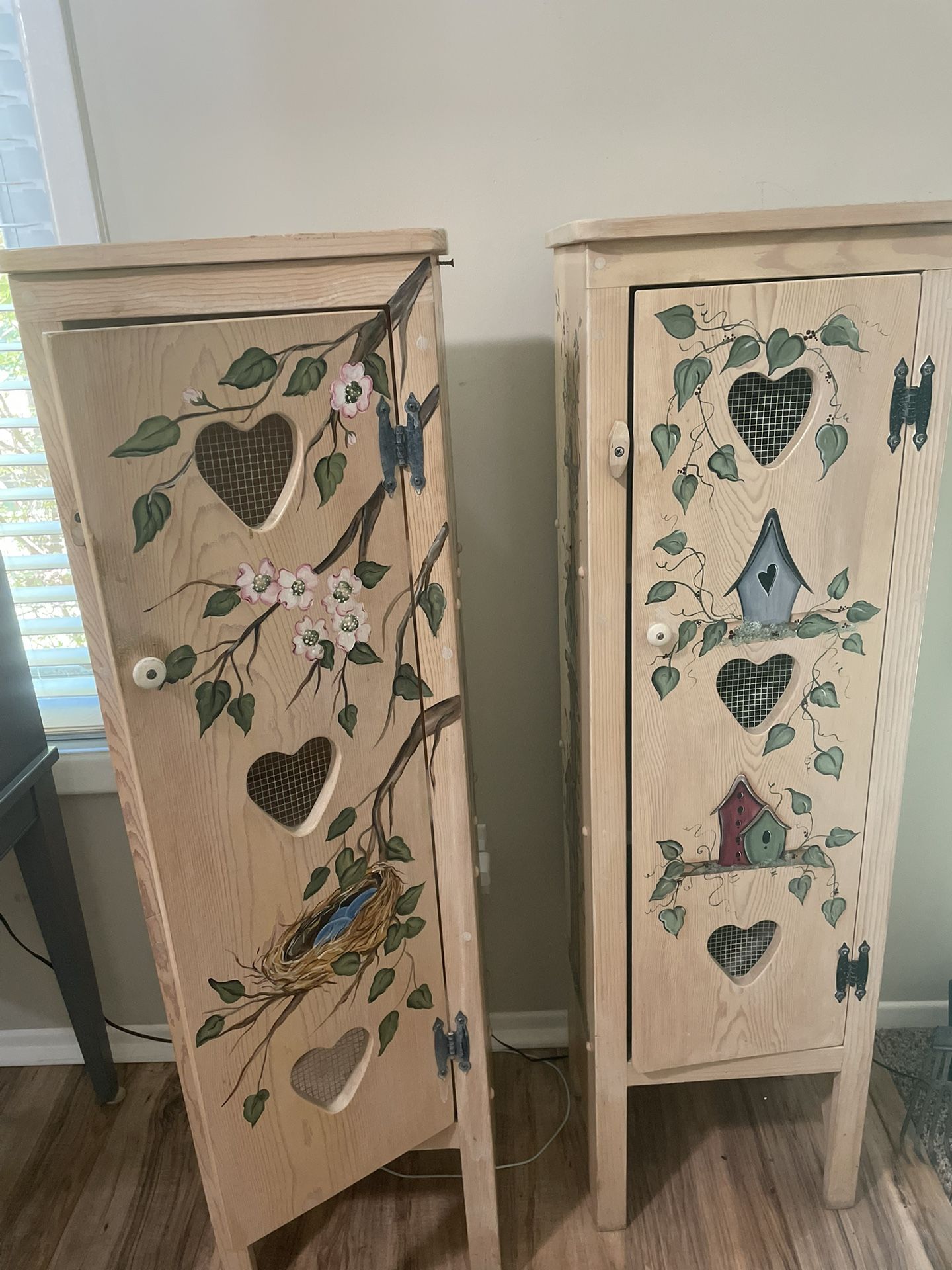 Hand Painted Cabinets