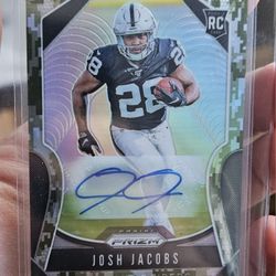 2019 Prizm Josh Jacobs Auto