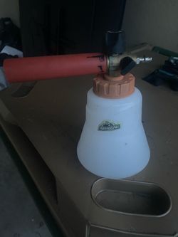 Car wash foam gun