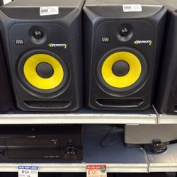 KRK Speakers And Subwoofer 