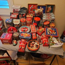 COKE TINS & CONTAINERS