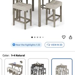 Kitchen Table and stools, Brand New