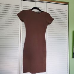 Nasty Gal Ribbed Dress