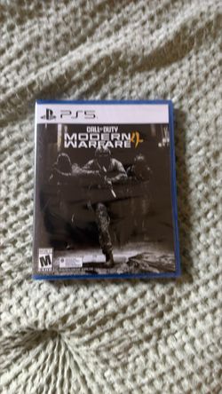 Ps5 call of duty MW 4