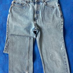 Levi's 505 Regular Fit Straight Leg jeans 33X34