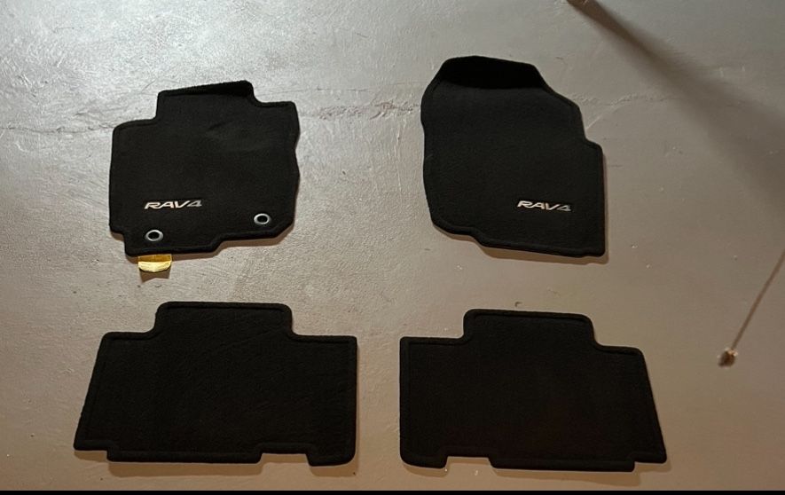 Genuine OEM 2013-2018 Toyota Rav 4 Mats