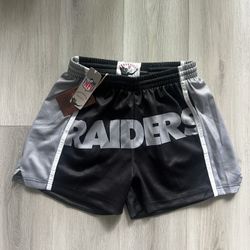 Mitchell & Ness Throwback Raiders Shorts