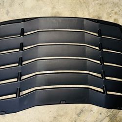 2016 to 2019 Chevrolet Camaro Coupe rear window louver cubierto para ventana sombra