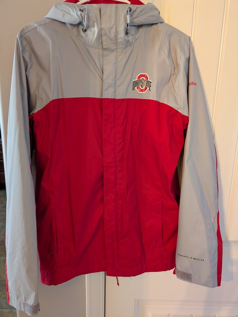 Ohio State Columbia Jacket/Rain Coat Size SMALL