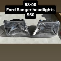 98-00 Ford Ranger headlights 