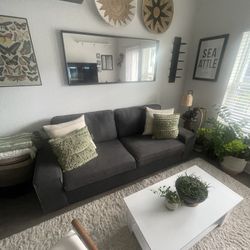 Dark Grey Couch