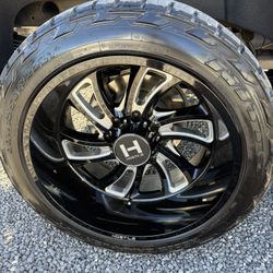 Hostile Wheels And Nitto Tires 8x180