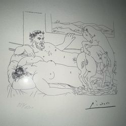 Pablo Picasso Lithograph Artwork