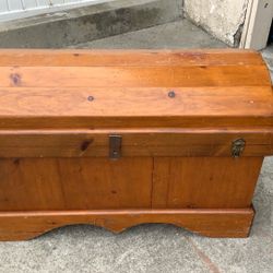 Wooden Hope Chest