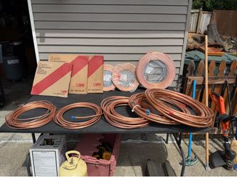 Refrigeration Dehydrated Copper Tubing Available