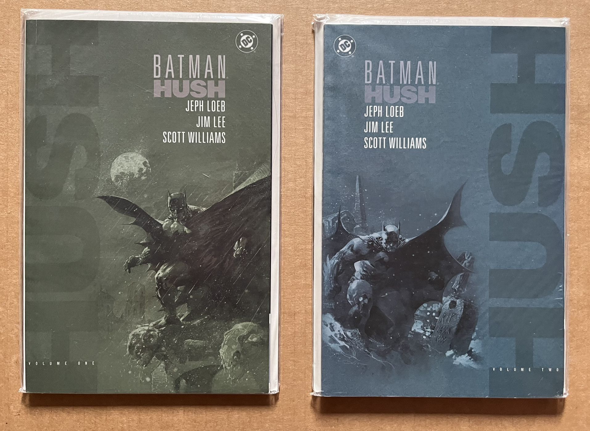 Batman Hush TPB Lot 2 DC Comics Graphic Novels Complete Story