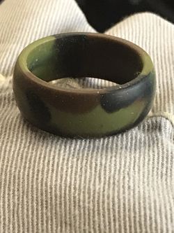 New silicone camo ring size 10