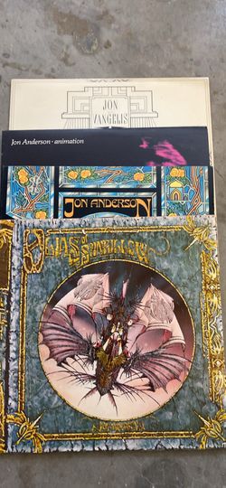 Jon Anderson vinyl record Lot of 4