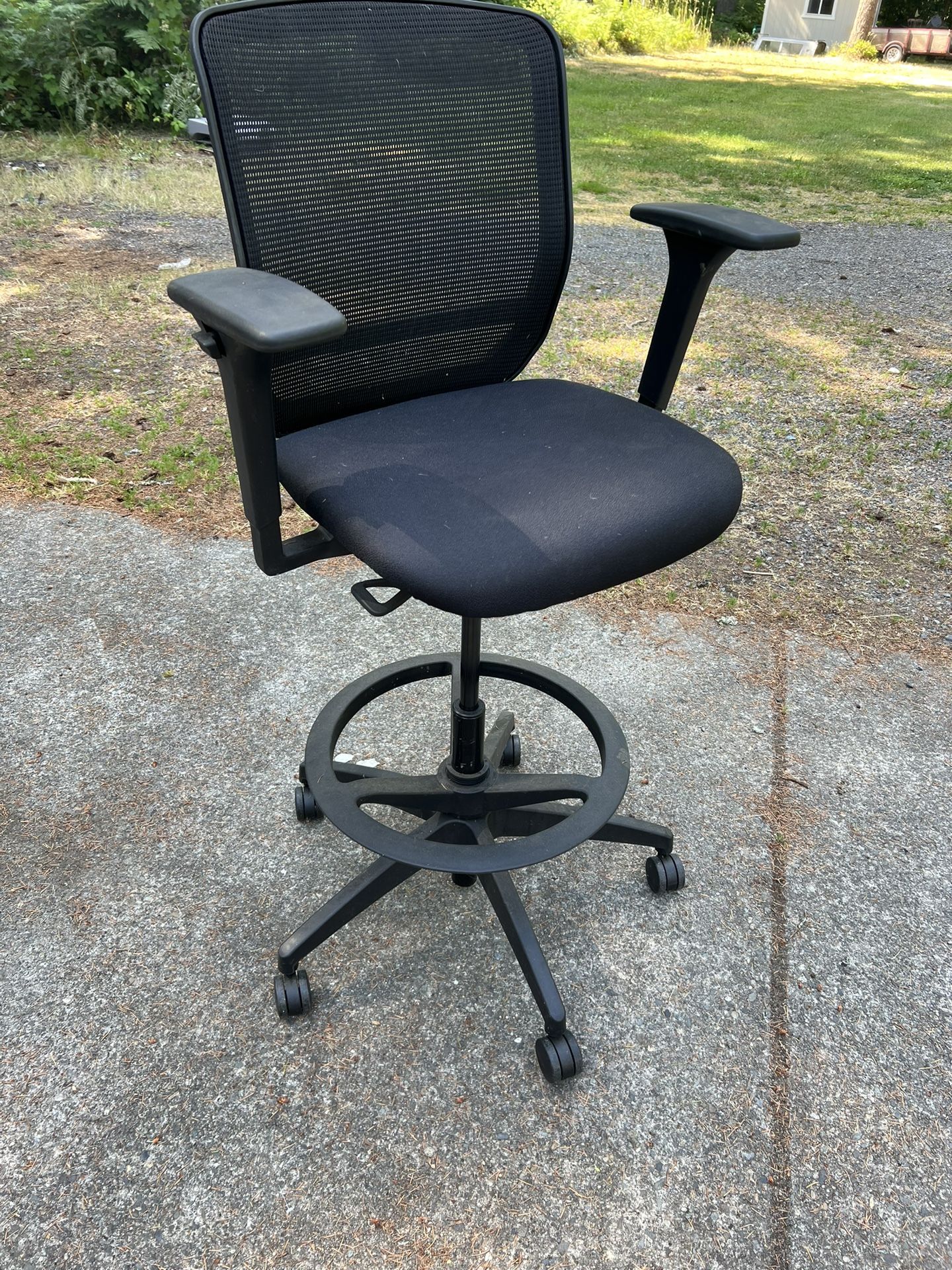 Tall Office Stool