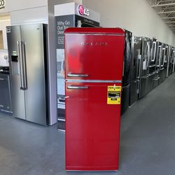 GALANZ RETRO RED REFRIGERATOR!! - household items - by owner