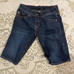 True Religion denim shorts