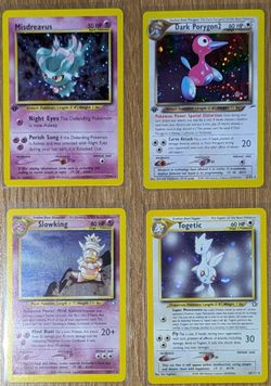 Vintage Pokémon Neo Destiny / Neo Genesis Holo Lot