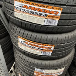 ARROYO  245/40R20 TIRES FOR SALE!!!!