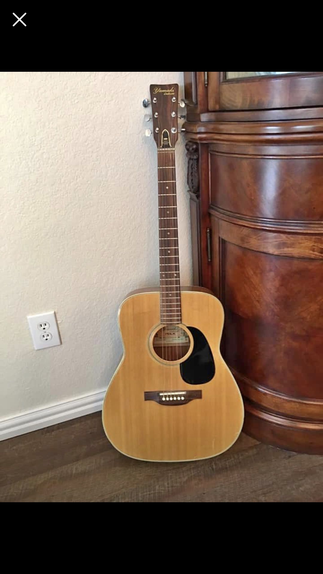 Yamaki Deluxe Folk No 115 1970 Acoustic Guitar