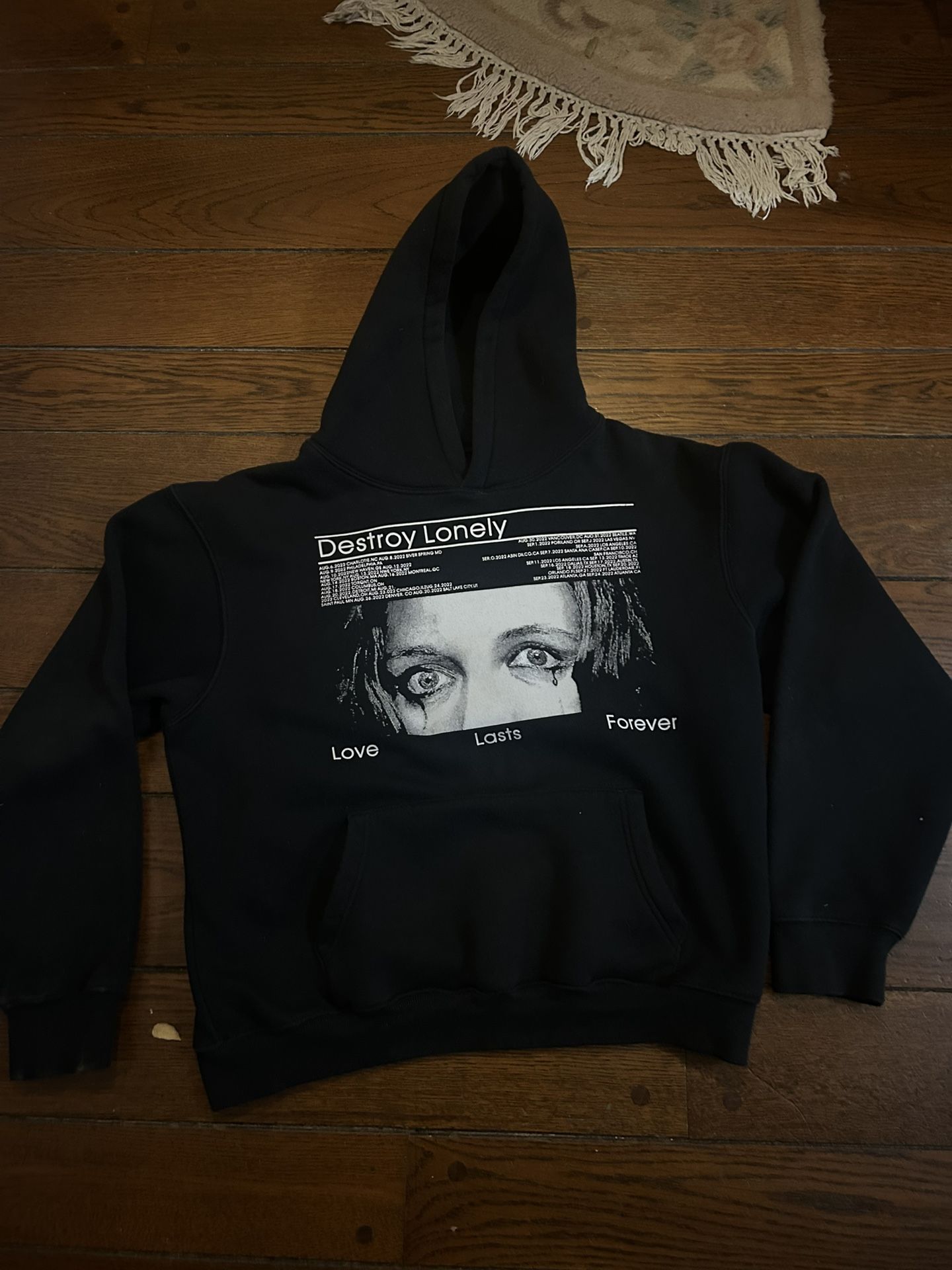 Destroy Lonely Love Last Forever Hoodie X Man Tour
