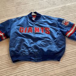 Vintage 80s NFL Starter New York Giants Jacket Sz XL