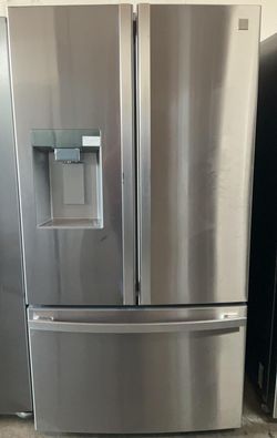 Kenmore 3 Door Stainless Steel Refrigerator
