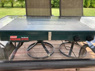 Coleman two burner propane camping stove