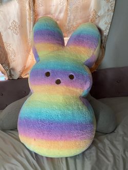 Rainbow Jumbo Peep Plush