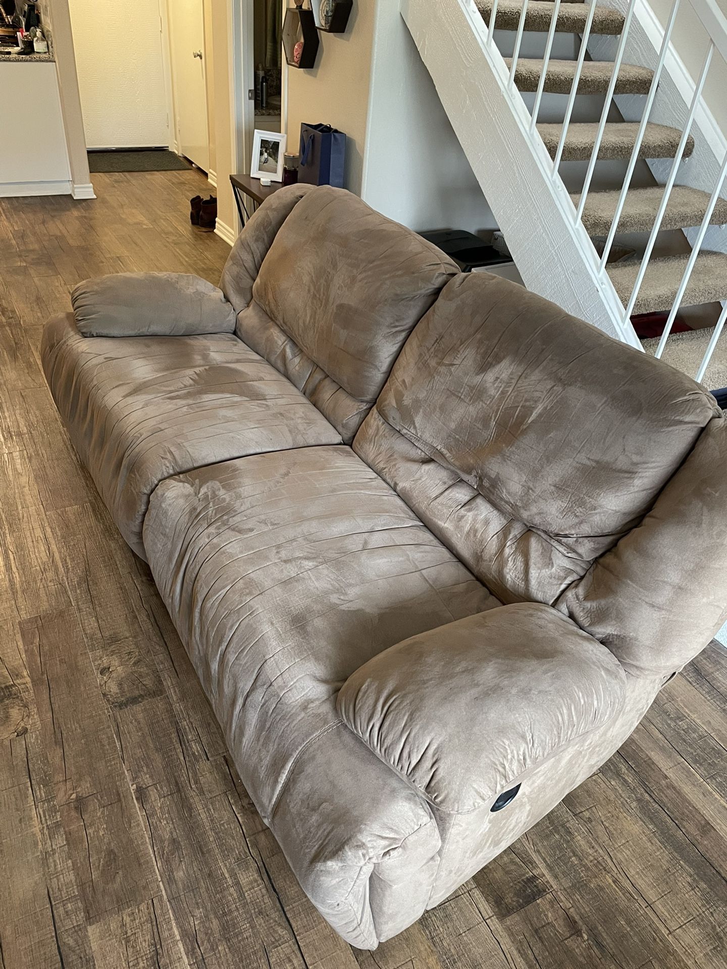 Dual Recliner Couch