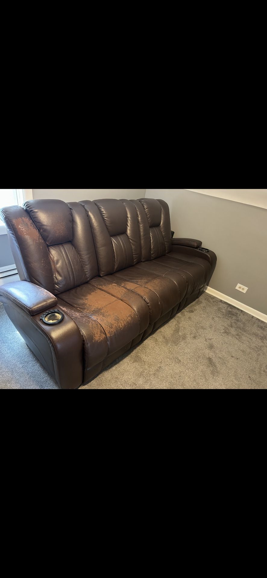 Reclining 3-Seat Couch