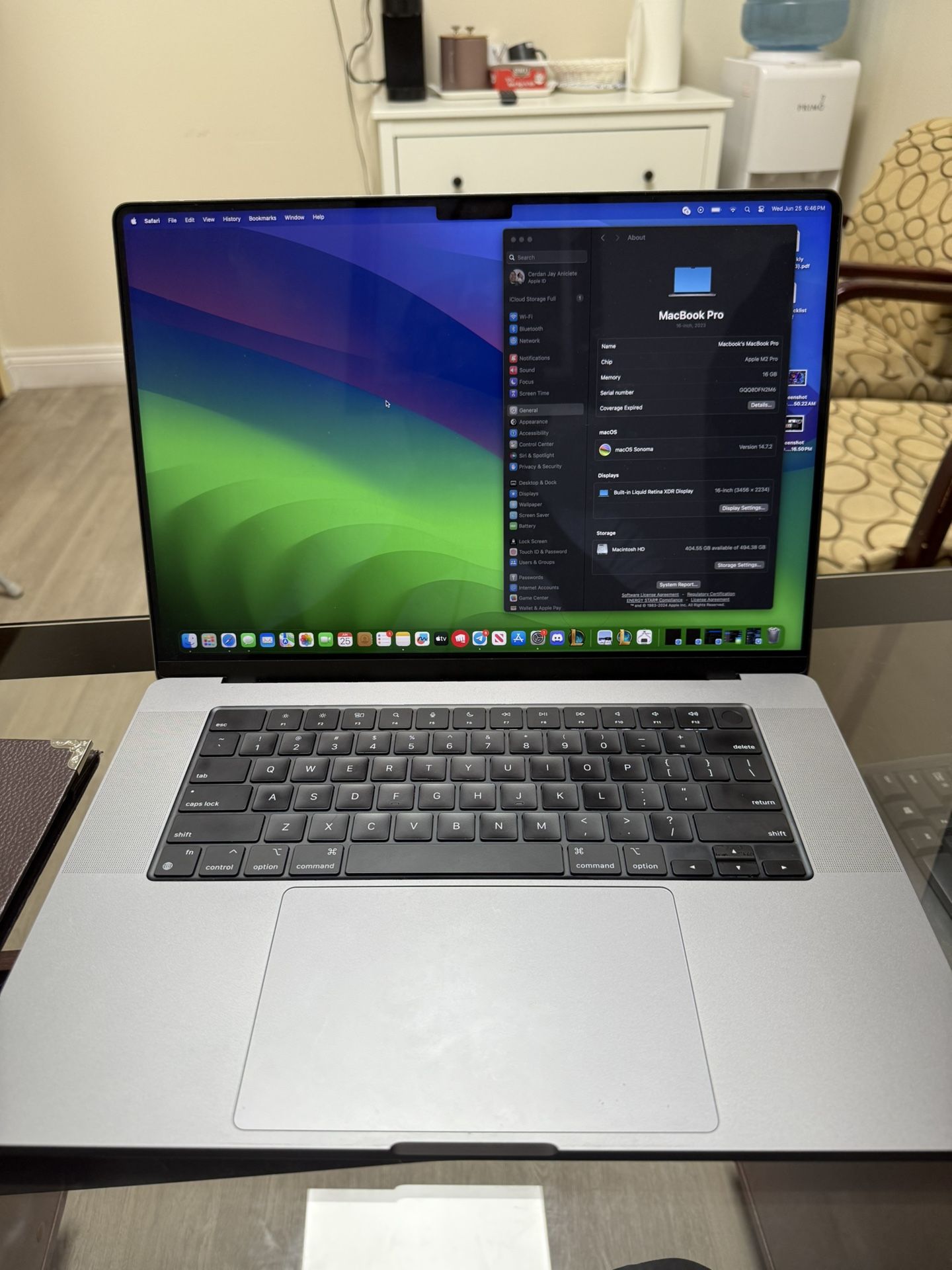 16in Macbook Pro 2023 512gb