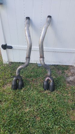 C7 Corvette Straight Pipe Axle Back Exhaust Z06