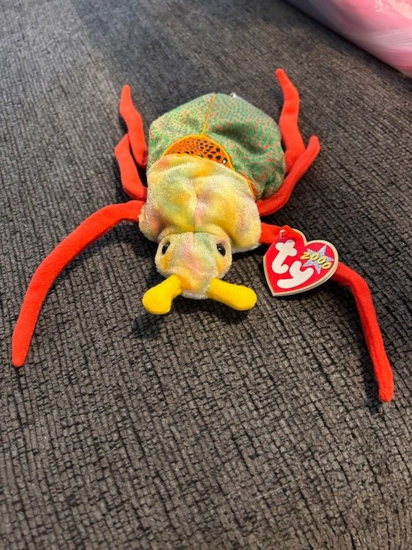 ty beanie baby SCURRY insect 2000