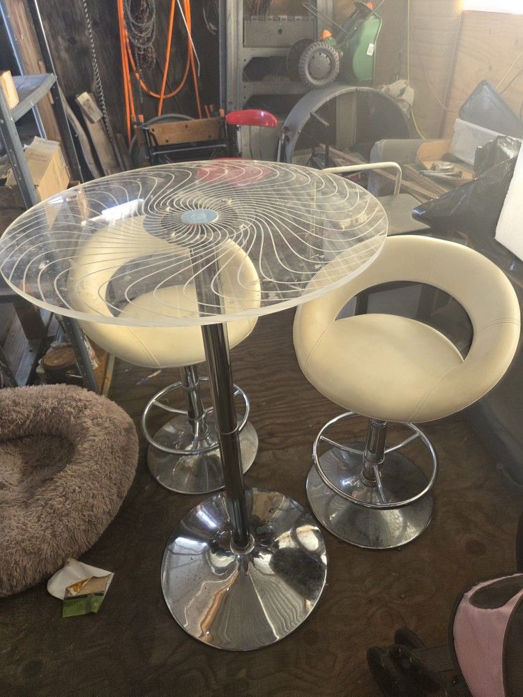Bistro Table And Stools