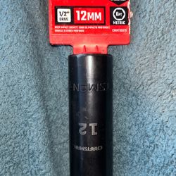 Brand New Craftsman 12mm Socket