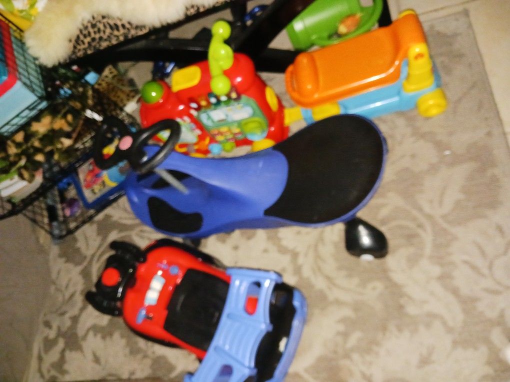 Cute Ride Play Toys Talk Lites Etc 5 Each