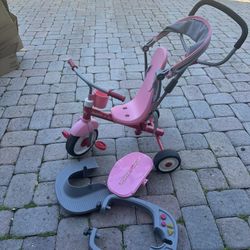Radio Flyer Tricycle With Attachments 