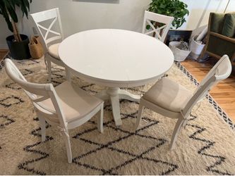 Crate & Barrel Table and Chair Set