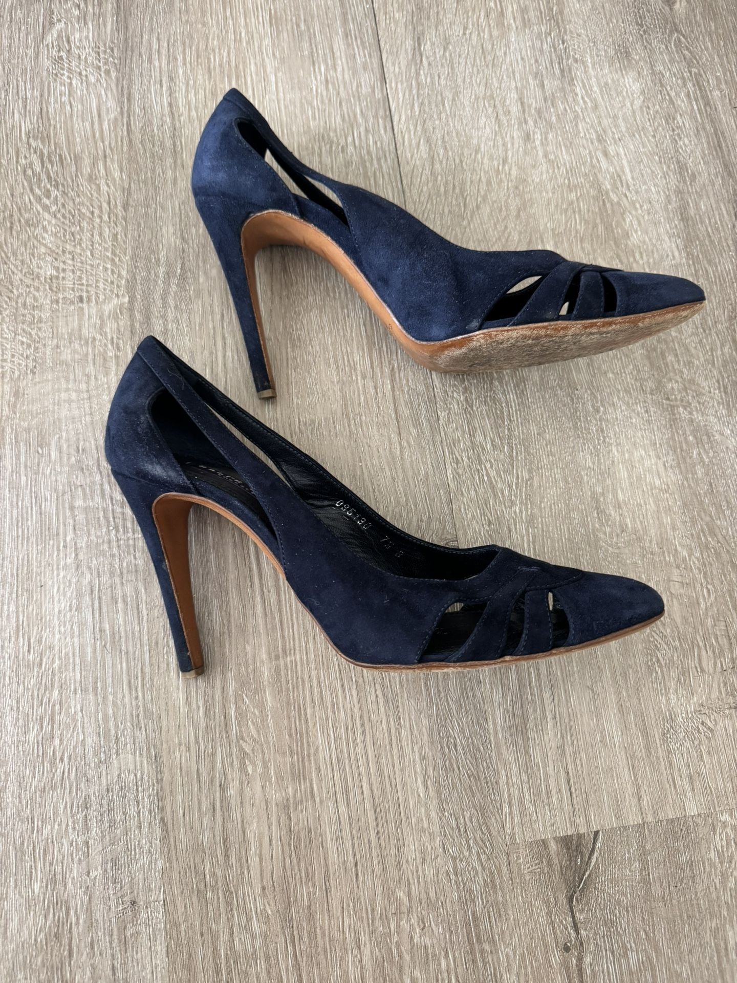 Ralph Lauren Suede, Heels Pumps 7.5