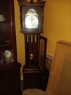 tempus fugit barwick grandfather clock