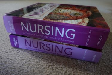 Nursing School Books - Pearson - Volumes 1 & 2