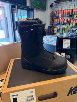 New K2 26/27 Maysis double boa snowboard boots now in stock at Sin city snowboards