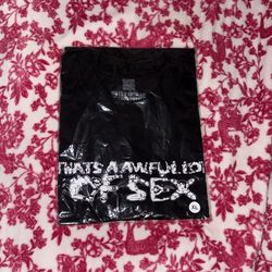 Awful lot of cough sex t-shirt size xl