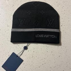 Black Lv Beanie
