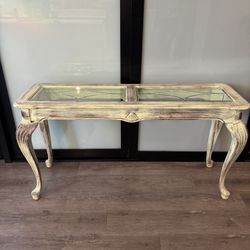 French console tables